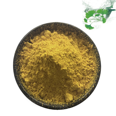Bubuk Daun Ginkgo Biloba USP40 Ekstrak Ramuan Alami Untuk Suplemen Makanan